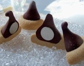 Chocolate Kiss Magnets...12 pieces Made to order