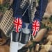 jiajiadoll hand-knitting union jack mitten fit momoko and Misaki or blythe