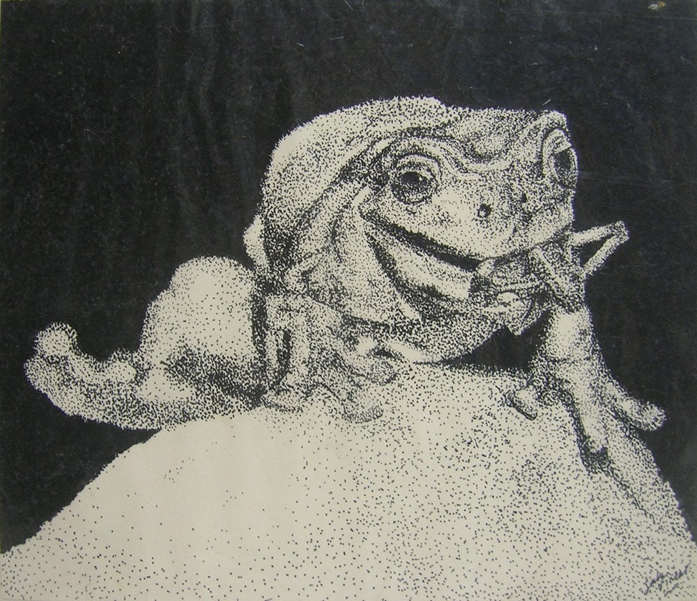 Frog Eats Crickets