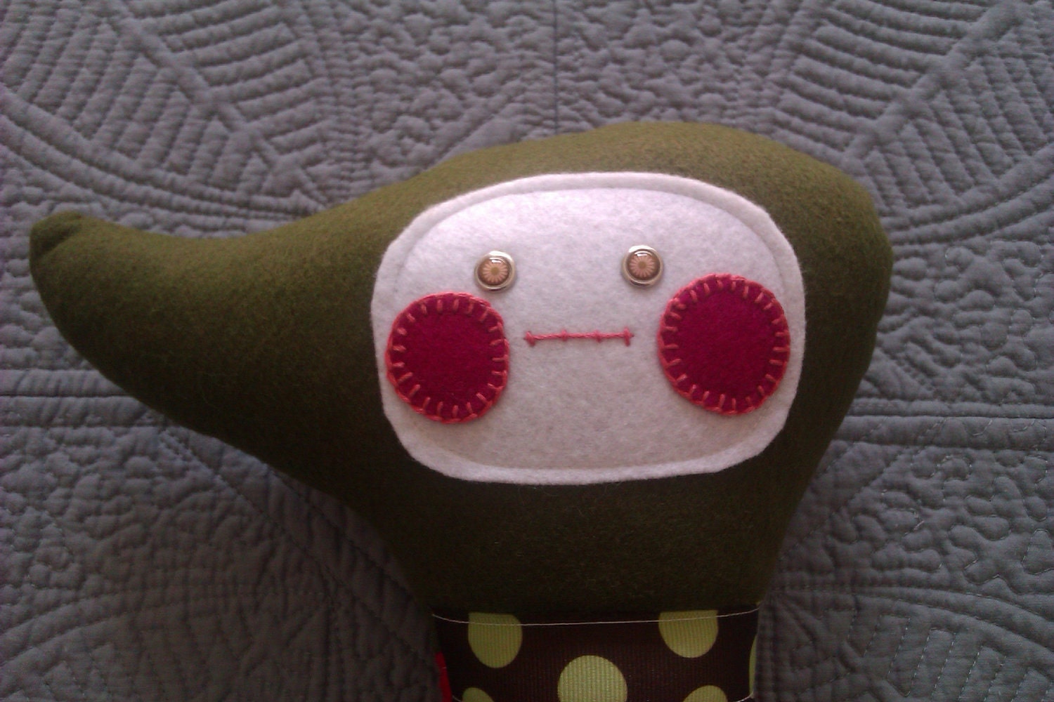 MATILDE - a handmade felt plushie / softie