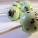 Mint chocolate chip ice cream ball style lollipops - 6 pc. - MADE TO ORDER