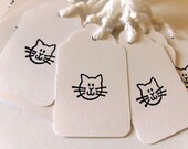 Gift Tags - Here Kitty Kitty4 (Set of 12)