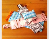 Handmade Lavender Bookmarks and Mini Sachet Set
