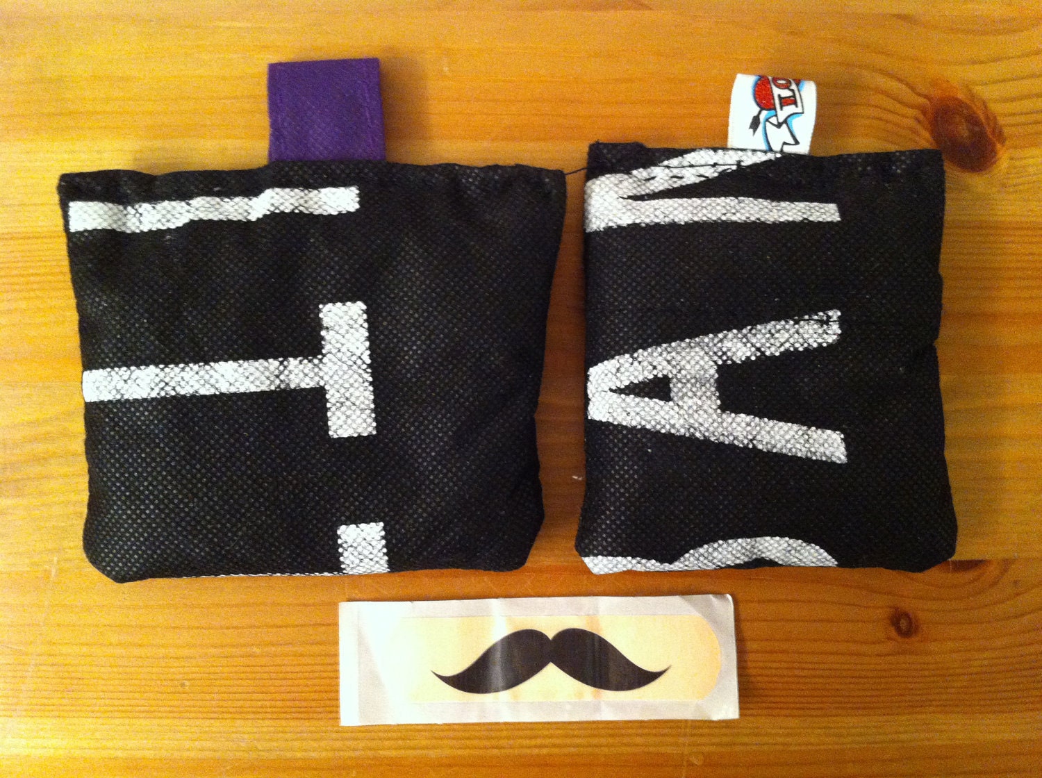 Handmade Sachets Hers and His Set Organic Lavender