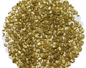 Gold Pearlized Crystal Sugar Sprinkles - 1/4 Pound