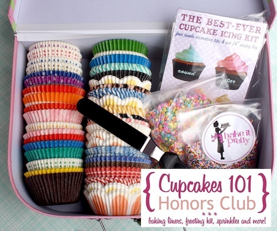 The Bake It Pretty Cupcakes 101 Baking Kit - Honors Club