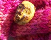 Antique Paprika Head Bead