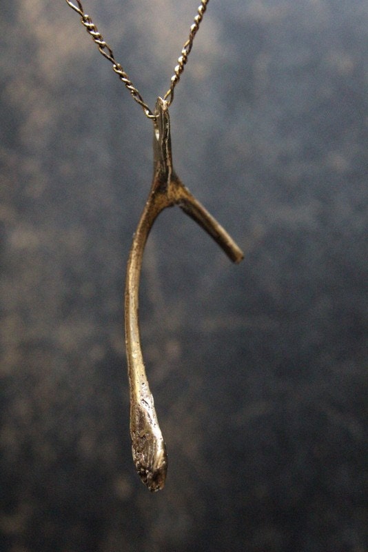 Wishbone Necklace - A Thanksgiving Wish