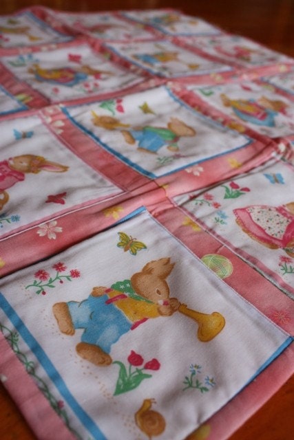 Baby Blanket, Children, Kids, Rug, Doona, Cotton, Patchwork. Children's item by craftycrackpot on etsy
