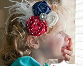 4th of July...Red, White and Blue Hair Accessory