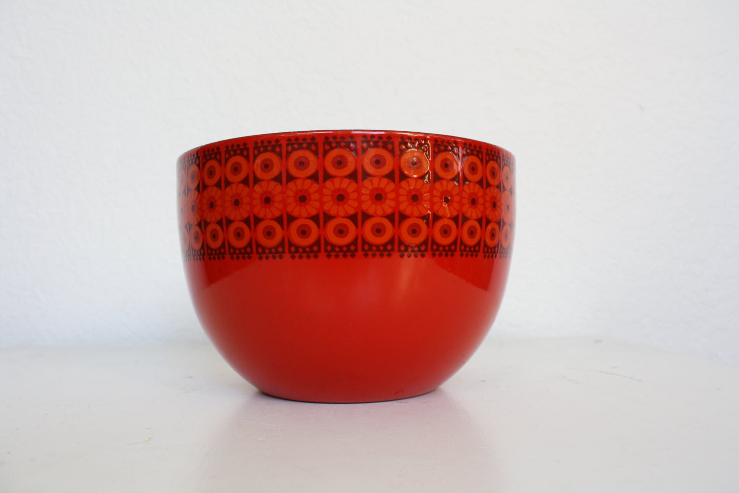 Kaj Franck Enamel Daisy Bowl