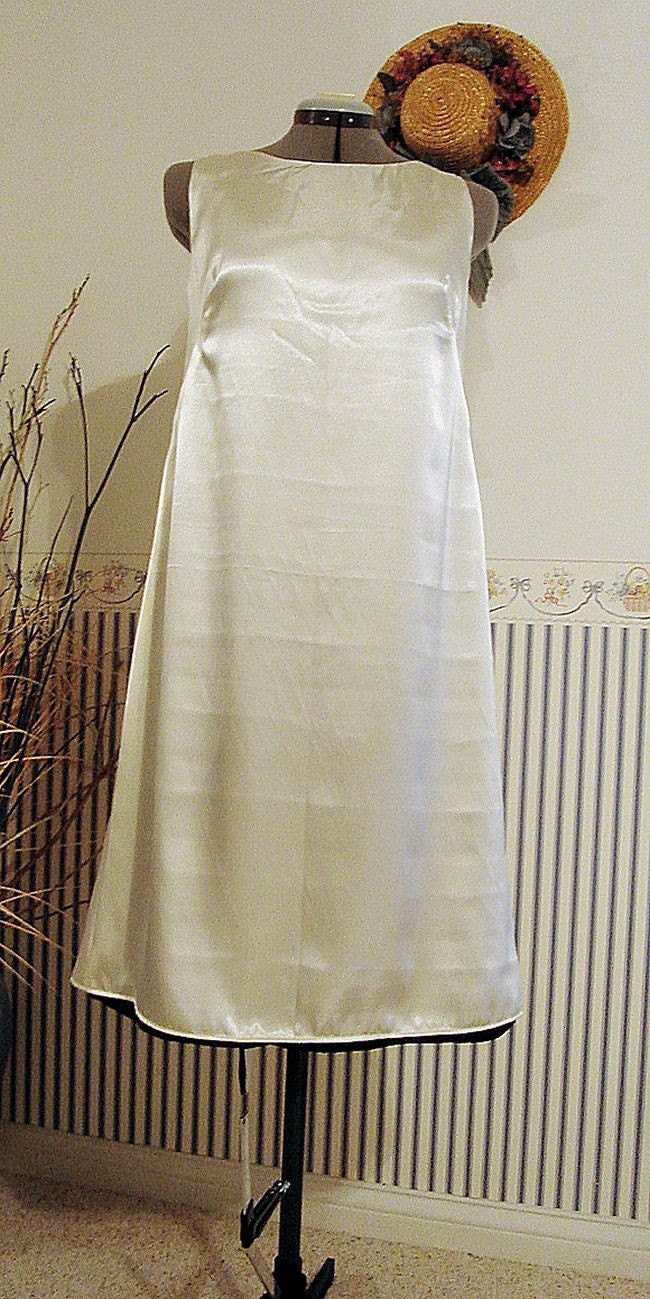 Reversible Silk Dress, great as wedding dress as well, super chic, great party dress by sashCouture