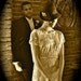 Chantelle, Gorgeous Vintage Style French Lace wedding dress, Victorian and Edwardian Style, Cut out back, retro