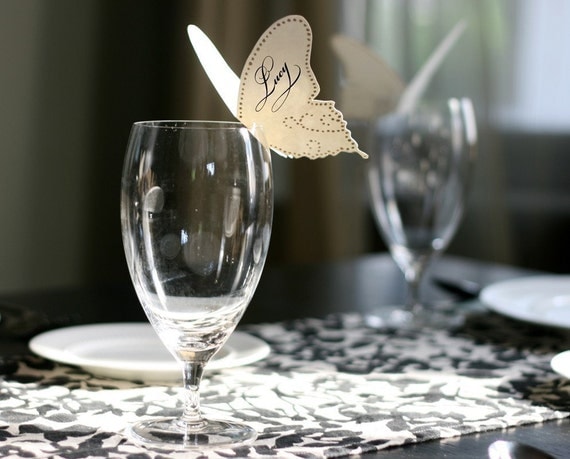 Butterfly Place Cards - reserved for spel