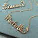 Custom 14k GF Script Name Necklace