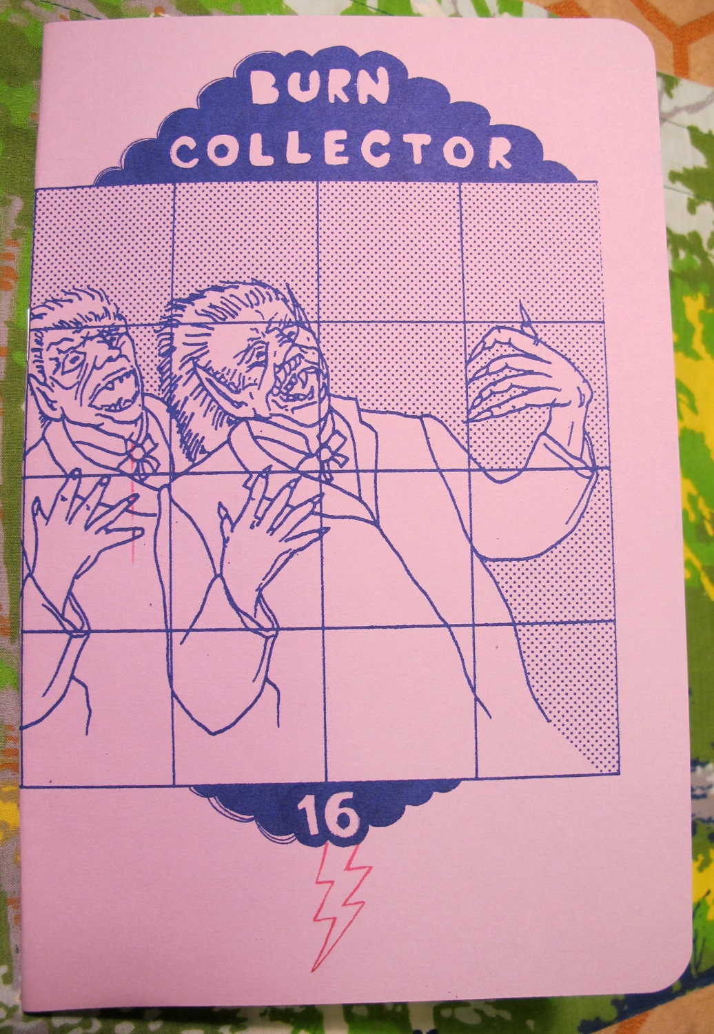 Burn Collector 16 zine, by Al Burian & Pegacorn Press