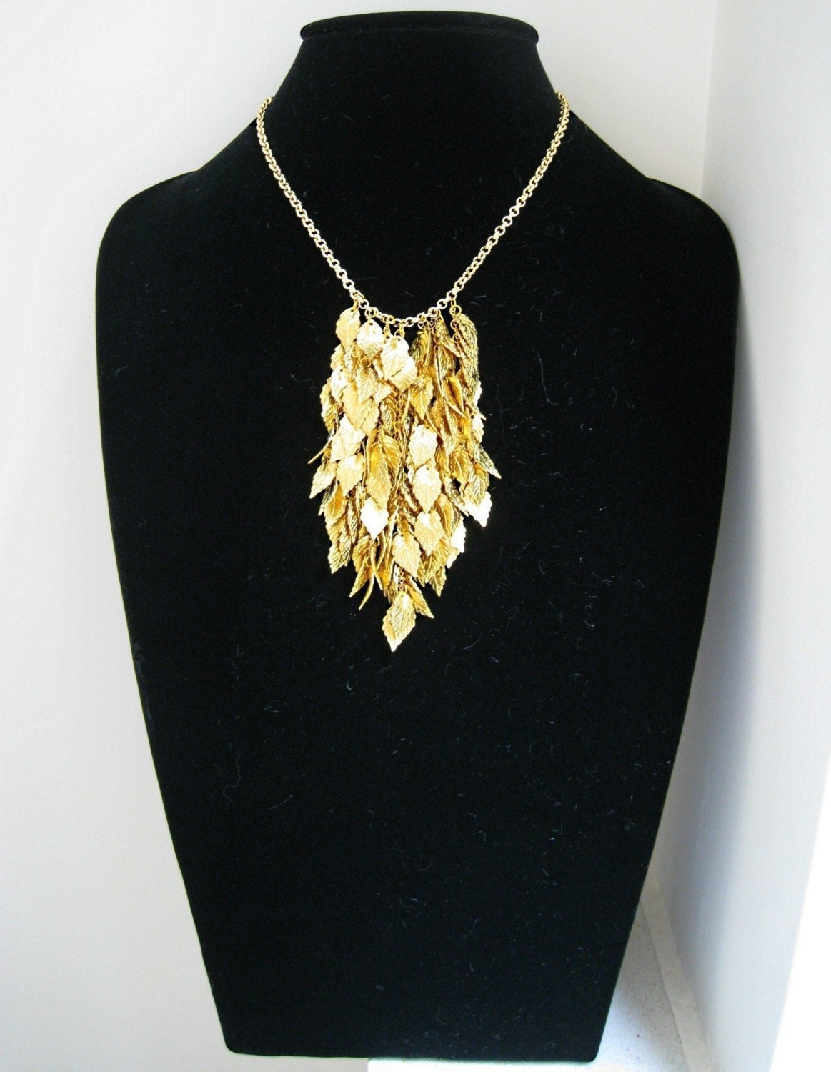 CLEARANCE SALE - A Million Falling Leaves - A Statement Necklace