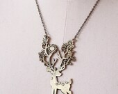 Brass Deer Necklace - CLEARANCE SALE