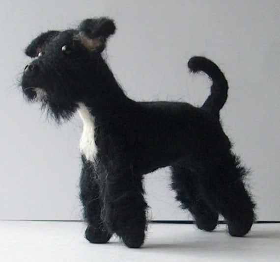 Custom Needle Felted Sculpture Of Your Dog
