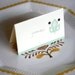 DIY thanksgiving place cards. printable PDF.