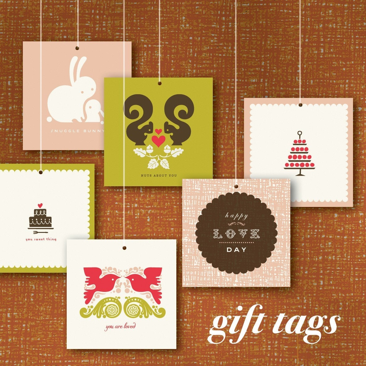DIY printable gift tags & cards. perfect for holidays and special events.