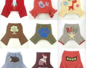 WOOL SHORTIES Custom Wool Diaper Cover