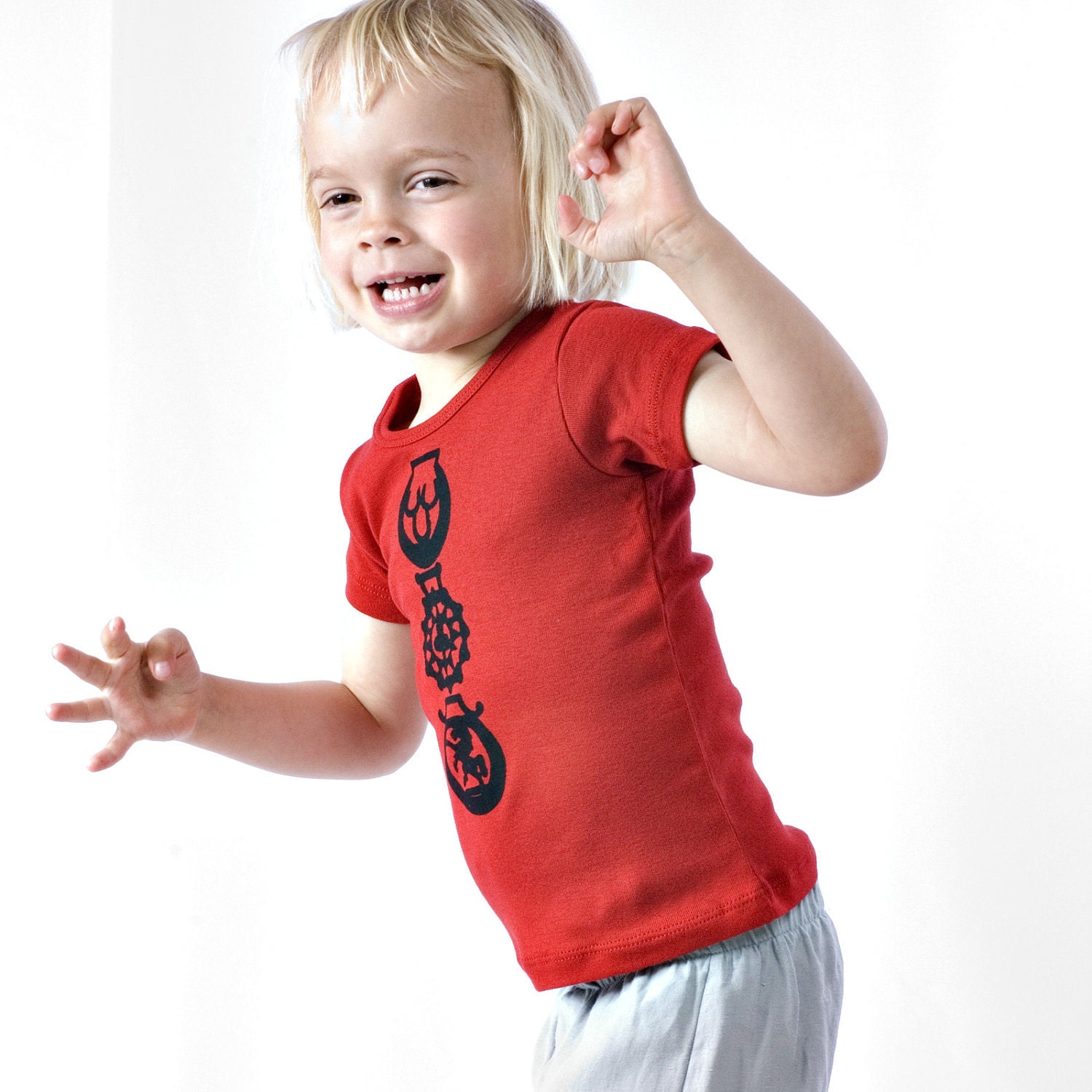 i love horses - horse brass tee - red/black - toddler girls 2T/3T/4T - ultra-soft short sleeve t-shirt top SALE
