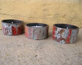 Votive Candle Holder, Industrial Metal Tea Light Holder, Industrial Lighting