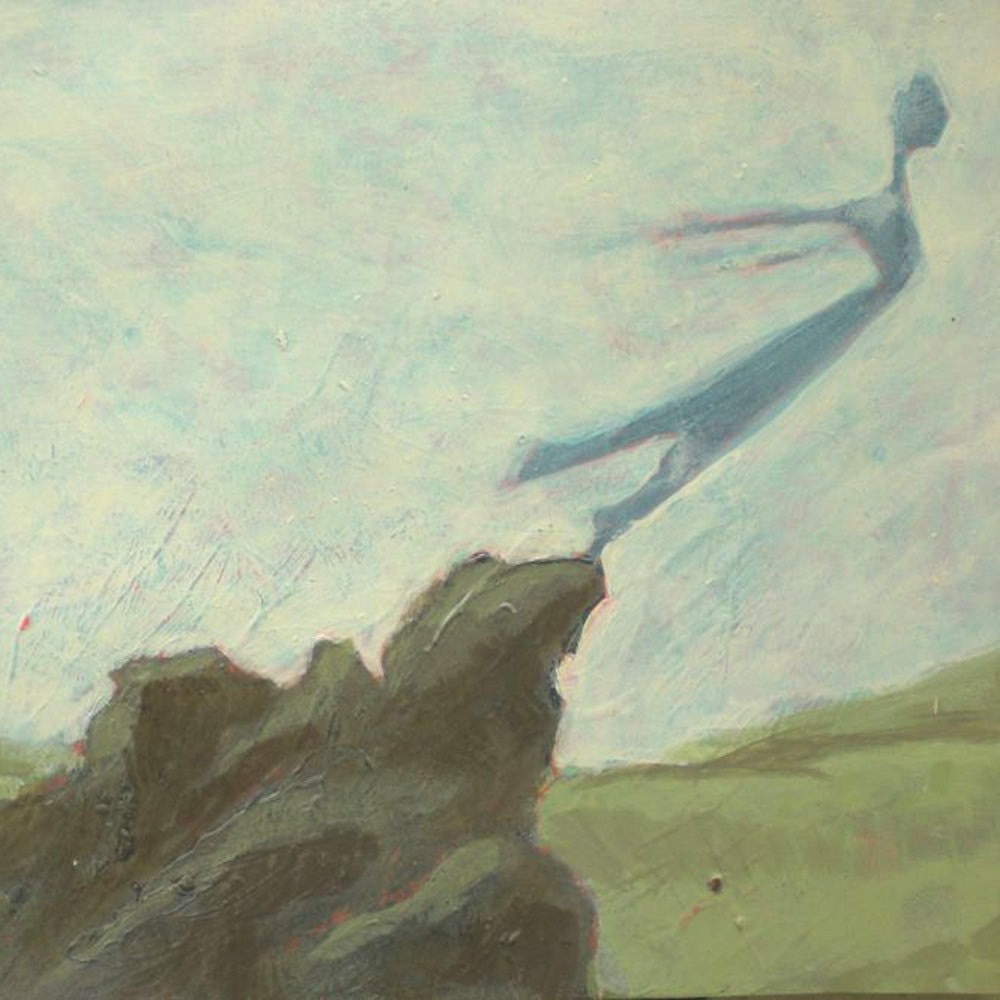 Flying Girl Takes Off, or Every Road Block is a Stepping Stone, limited edition 6/50