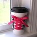 Black Spring Flowers Cuff Cover Sleeve Corset Cup