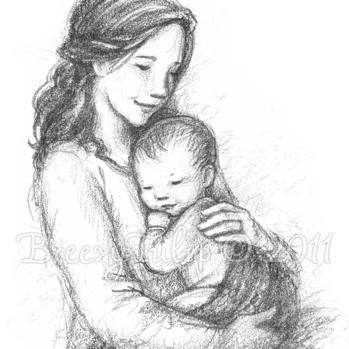 A Mother's Love - Art Print