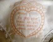 MOTHER of BRIDE/GROOM Handkerchief