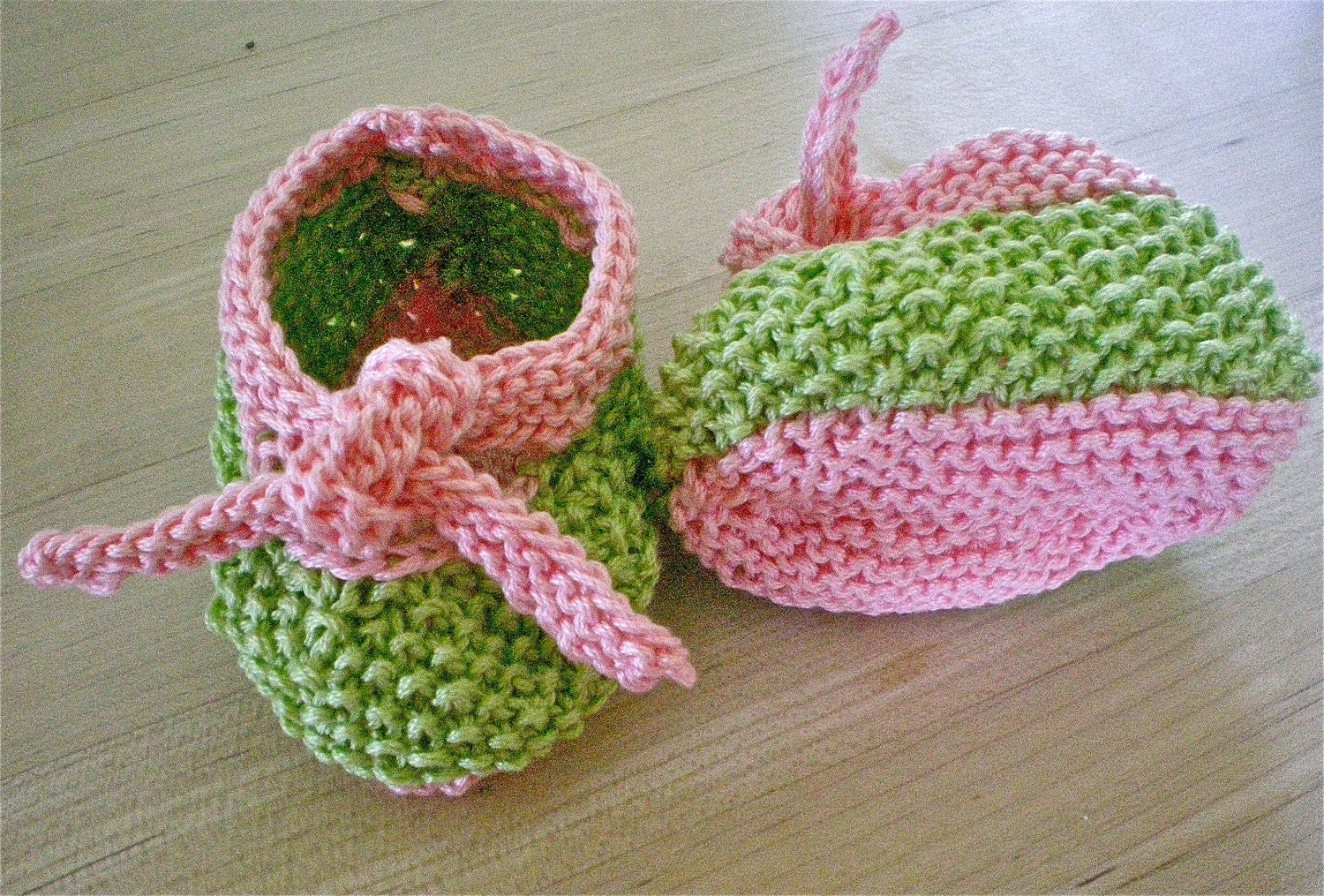 Too Cute Girly Girl Newborn Booties