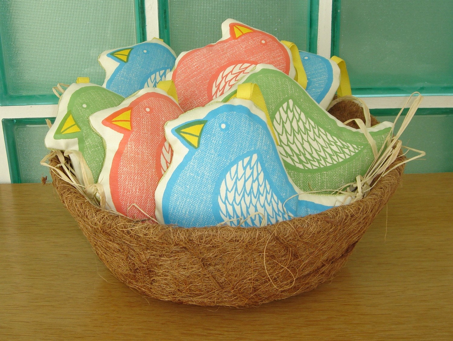 Bird Softie - Sky Blue - Justineellis
