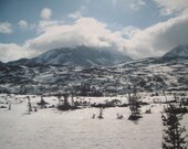 Skagway Alaska Mountains No. 1 Fine Art Photograph Print Glossy