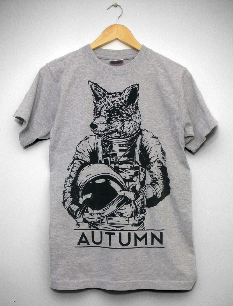 Space Fox Graphic Tee - Men Sizes