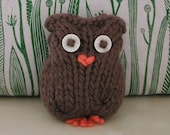 Instant Download PDF Owls Knitting Pattern