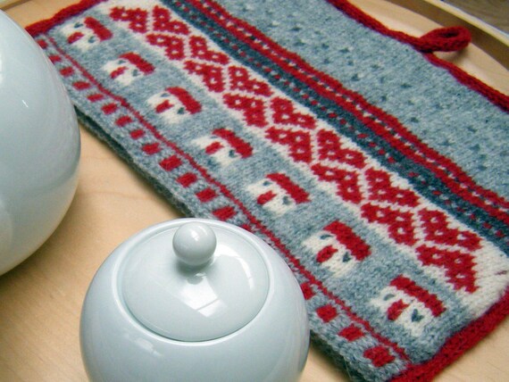 Home Sweet Home Tea Cosy Knitting Pattern PDF