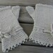 Instant Download PDF Knitting Pattern Fingerless Hand Warmers Piano Gloves