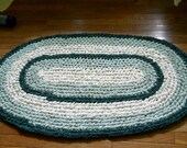 Shades of Mint Toothbrush Rug