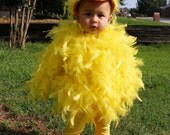 Yellow Feather, Baby Chick Halloween costume for Toddlers