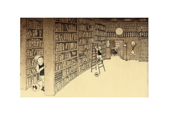 Explore the Library - Large Limited Edition (5/350)