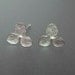 Teeny Hydrangea Flower Stud Earrings, Small Flower Earrings, Sterling Silver, Made to Order