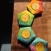 spectrum - waldorf candle holders  - (set of 4)