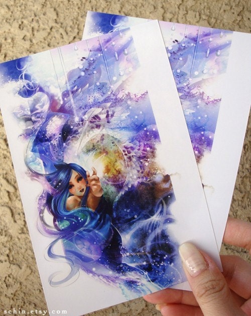 Siren. mermaid tori amos princess sea fantasy art print