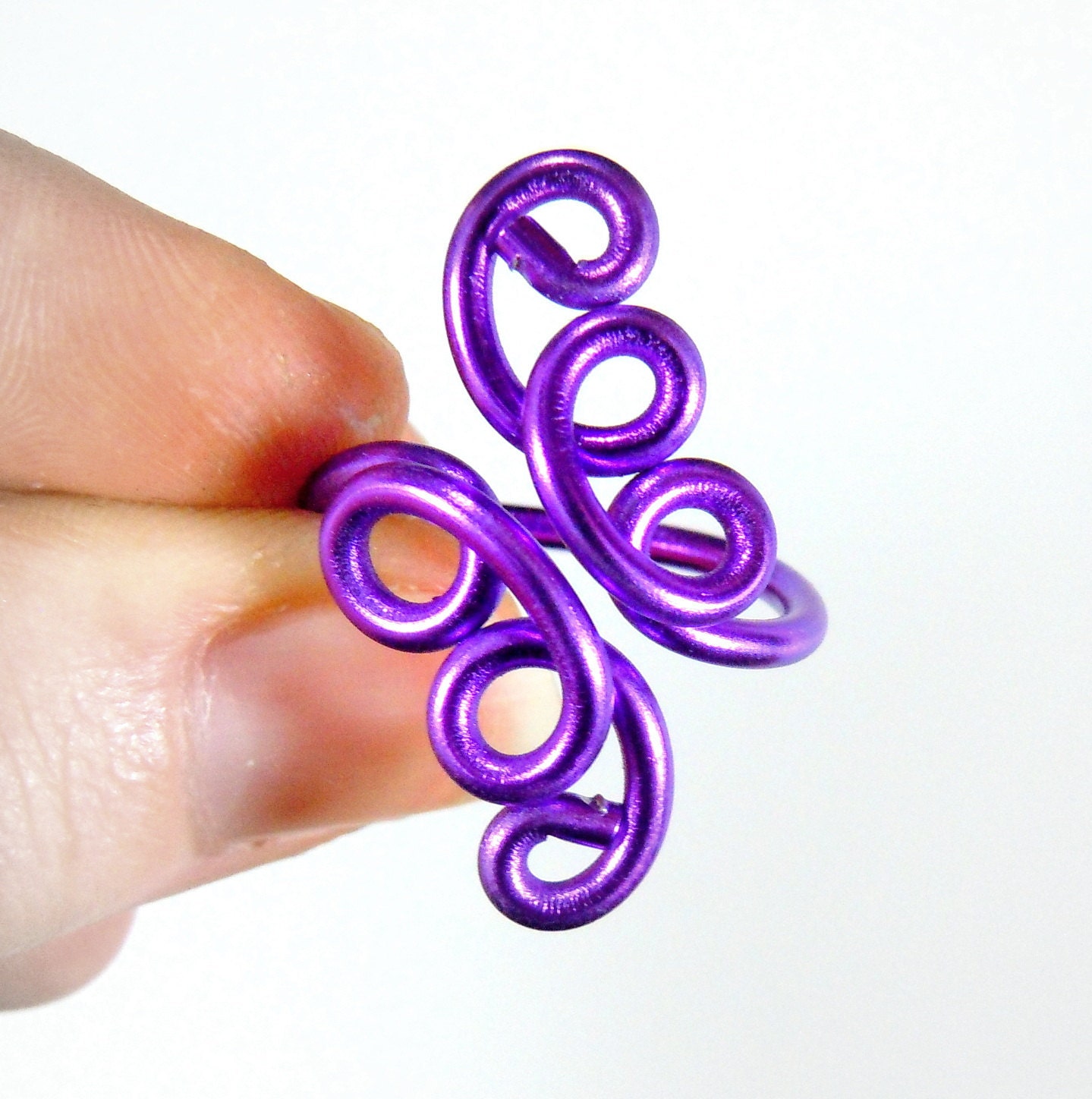 Crazy Diamond Adjustable Ring