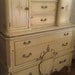 deposit for meeri antique dresser chic shabby chippy distressed cottage french off white ivory prairie vintage