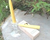 Beeswax Taper Candles, 6 inch - TW0 Boxes of Six Candles (12 candles total)