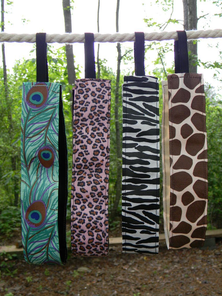 NEW... Animal print headbands, non-slip, 1.5 inch width.