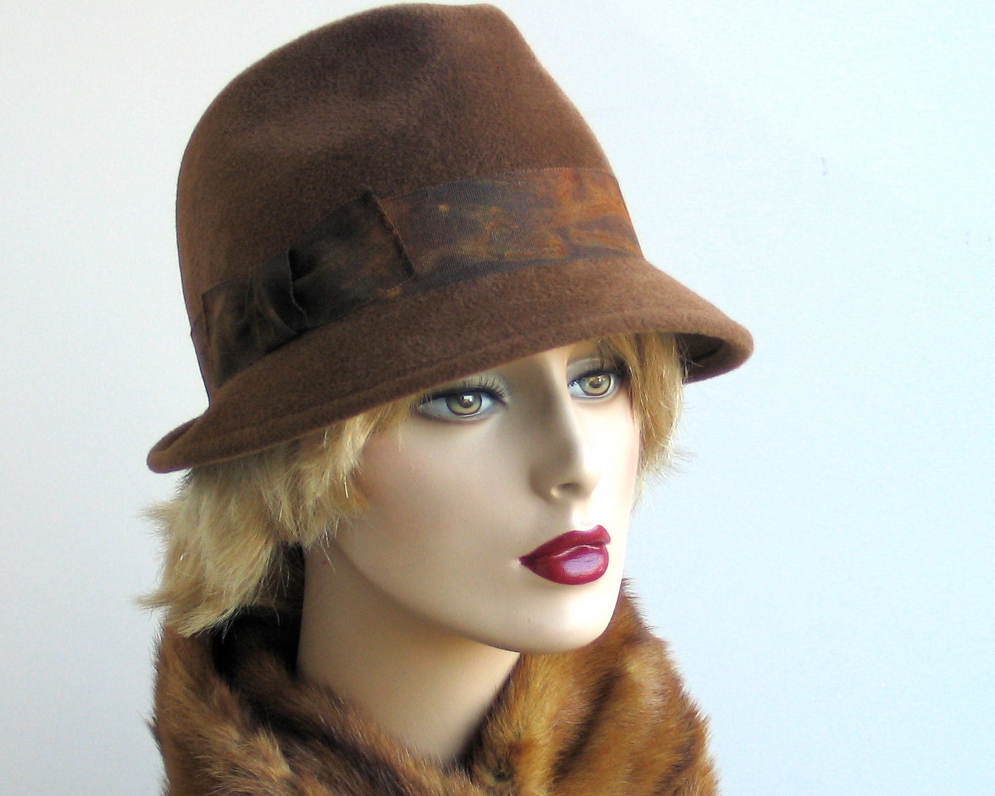 Felt Fedora Hat- Men- Women- Fall Fashion